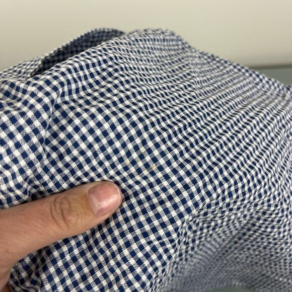 Vintage Kid Zone Ruffle Gingham Plaid Sleeveless Top 4T NWT - Picture 9 of 9